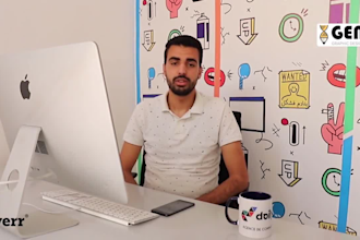 design a professional arabic logo