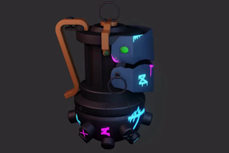 create 3d game ready props icons items assets and lowpoly game designs