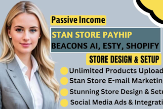 stan store, store design, beacons ai, payhip, gumroad, pensight, stan store