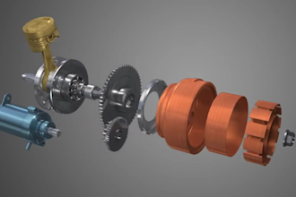 do 3d industrial animation, technical animation, 3d mechanical video