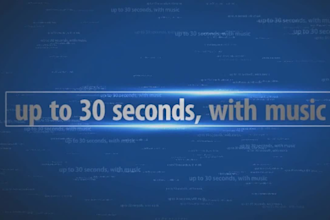 record an in a world style movie trailer