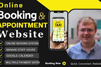 create wordpress appointment booking website with amelia plugin or bookly pro