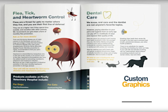 design you an inspired brochure for your brand