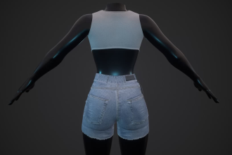 make your 3d clothing  second life and vrchat