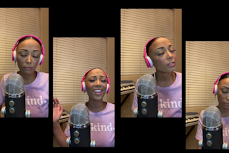 record professional female lead vocals and harmonies