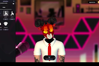 do custom 3d animaze avatar