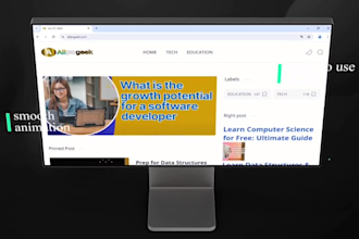 do website and app promo video