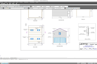 2d drawings for permit submission