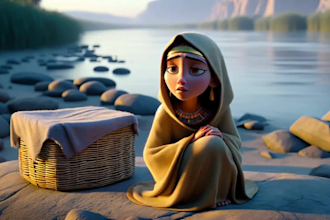 do ai animated bible story video ai history short for youtube channel