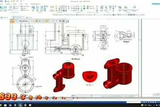 drawings,sketch, model in autocad inventor,solidedge,solid works