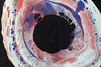 make an abstract digital painting for you