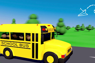 design 3d style cartoon character, logo animation cartoon character illustration