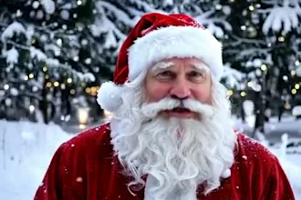 do special santa adds promoting your book, website or services