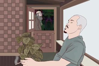 make lofi animations, gifs and loops with illustrations