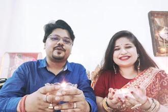 record festive video greeting