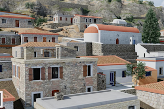 create 3d models of monuments, ancient cities, interior and exterior design
