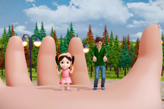 3d,2d kids rhymes animator