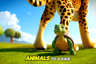 make ai animation story and ai video art and ai video