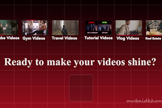 do professional video editing for youtube and instagram in iman gadzi style