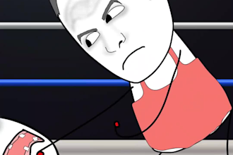 create viral stick figure animation for social media