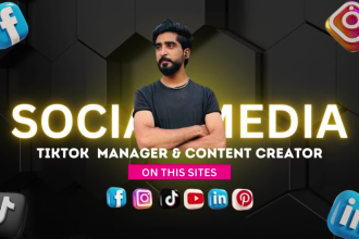 be your tiktok manager and tiktok content creator