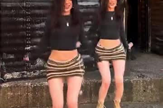do fire tiktok dance video dancing twerk for your music and promote to go viral
