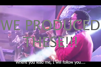 sing and record a gospel choir, background vocal and harmony