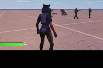 build a fortnite 1v1 to 4v4 warzones map using uefn