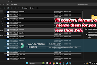 convert, merge, clean and format your PDF or word documents