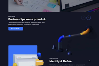 design interactive 3d animated website 3d spline animation 3d blender website