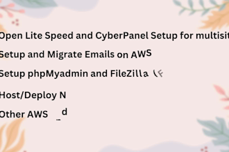 migrate wordpress website to AWS or google cloud in 3 hrs