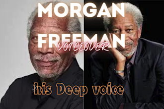 do voice over of morgan freeman