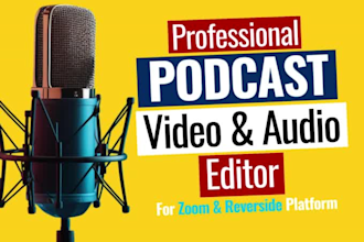 do professional podcast video editing zoom riverside fm
