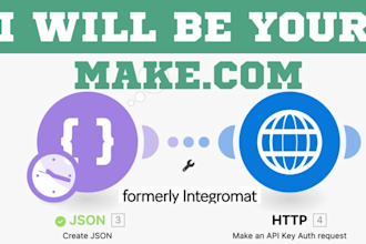 setup debug fix make com api webhook http parse json filters google sheets CRM