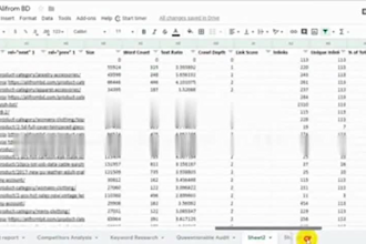 create an expert website SEO audit report with long term action plan to rank top