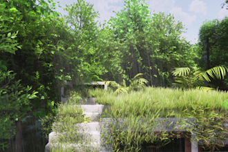 design exterior building design and 3d animation