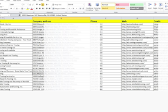 be your  VA in b2b lead generation ,google map scraping and phone number list