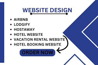 build lodgify, airbnb, hotel website, vacation rental website, property listing