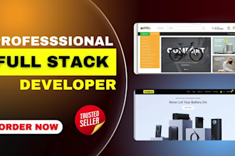 be your front end and backend website developer with react, nodejs and mongodb