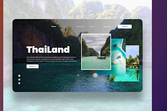 create travel booking website tour website or wix website redesign