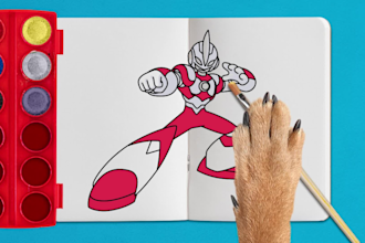 make quick drawing and tutorial video for kids content