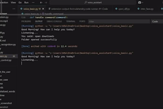 be your python developer and machine learning engineer for custom projects