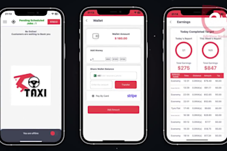 develop taxi booking website taxi app rideshare app uber clone towing  app