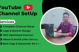 create and set up a professional youtube channel