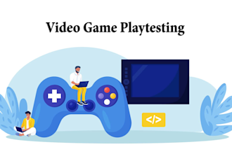 playtest your video games on PC or android