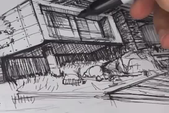 express your ideas or your concept in a delightfull sketches