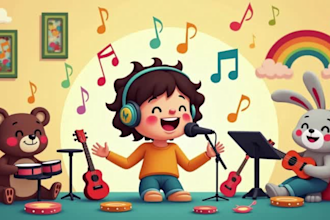 produce your music for children or song for you