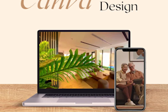 design  professional canva website