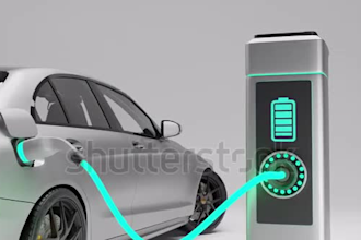 do 3d ev charger animation gadget animation 3d powerbank 3d phone case animation