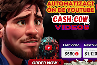 do spanish, german faceless youtube cash cow videos automation and monetization
